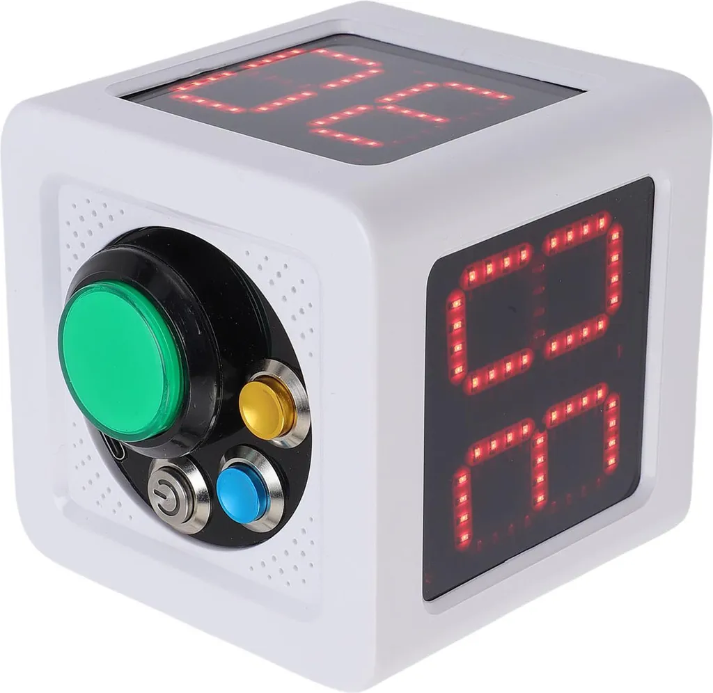 Minuterie Précise contre le Temps de Réflexion Trop Long - Cube Blanc