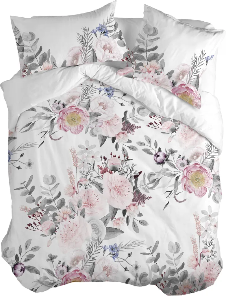 Parure de lit florale 240x220 cm HappyFriday en coton imprimé coloré