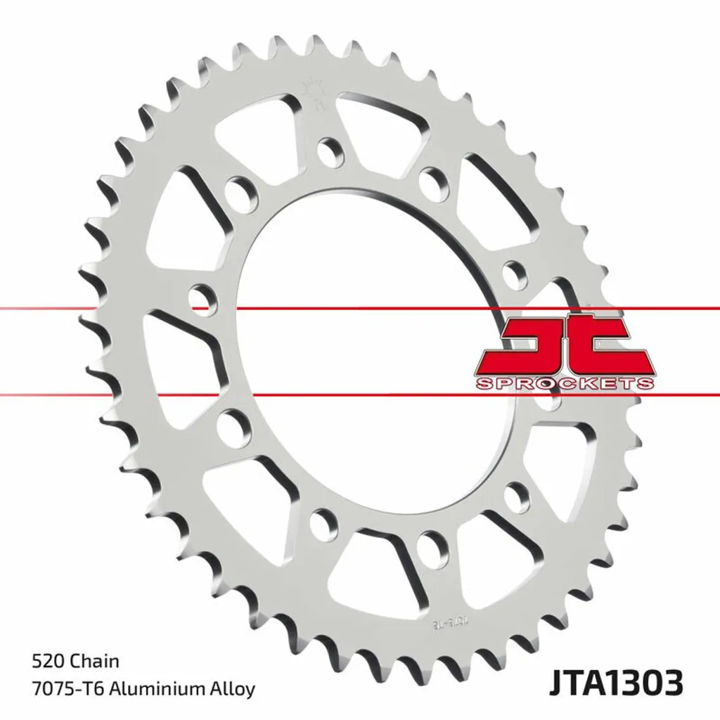 Couronne Moto 1303-520 JT Sprockets Aluminium 7075-T6 Ultralight