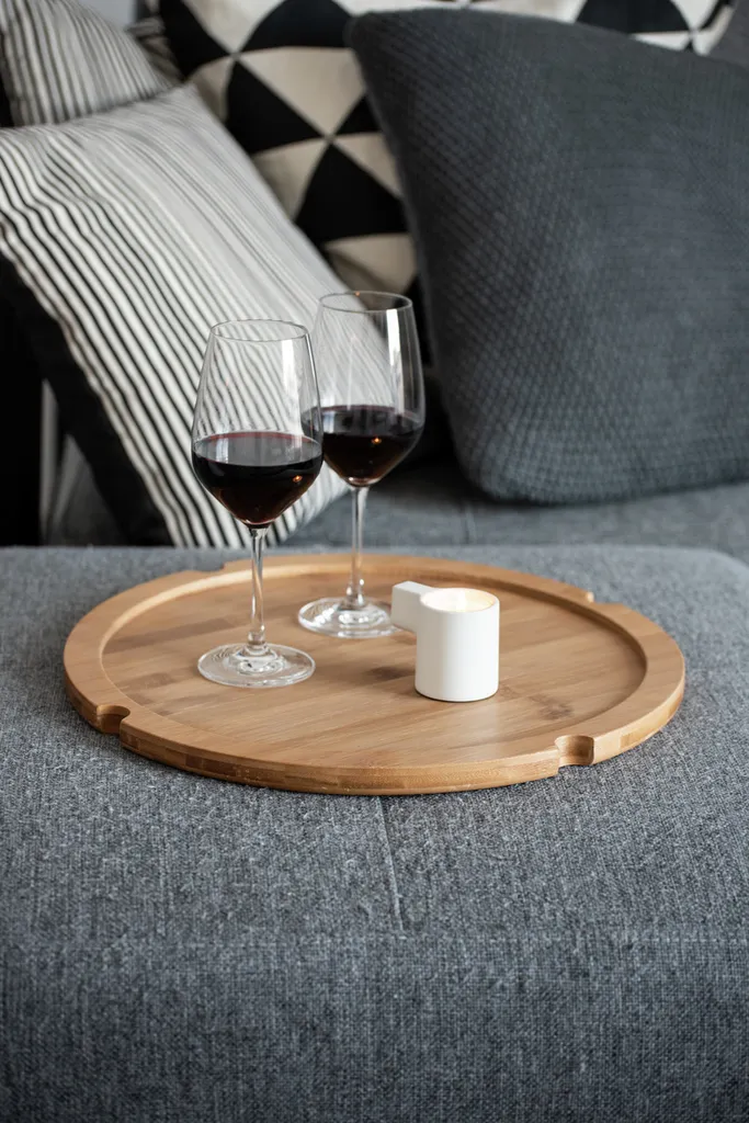 Table d'appoint WENKO Bahari en bambou, support idéal pour ordinateur - 12