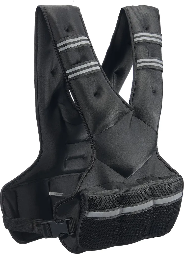 Veste lestée musculation et course réglable 14kg pour homme et femme