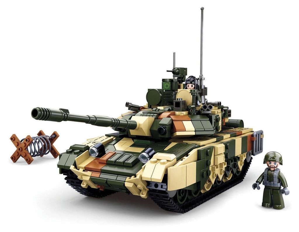 Sluban Model Bricks M38-B0756 Velký bitevní tank T-90 Obrázek produktu 