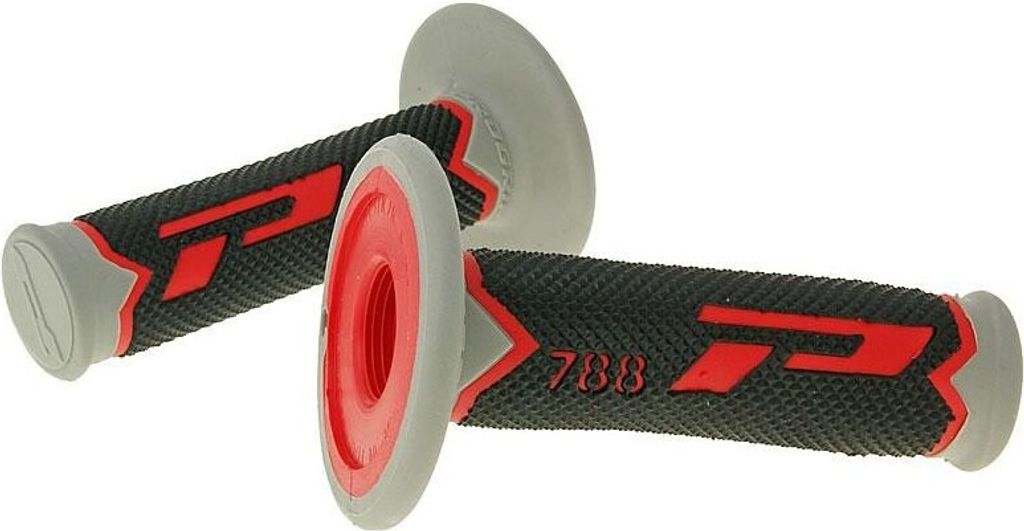 Griffe Satz ProGrip 788 MX Triple Density schwarz, grau, rot
