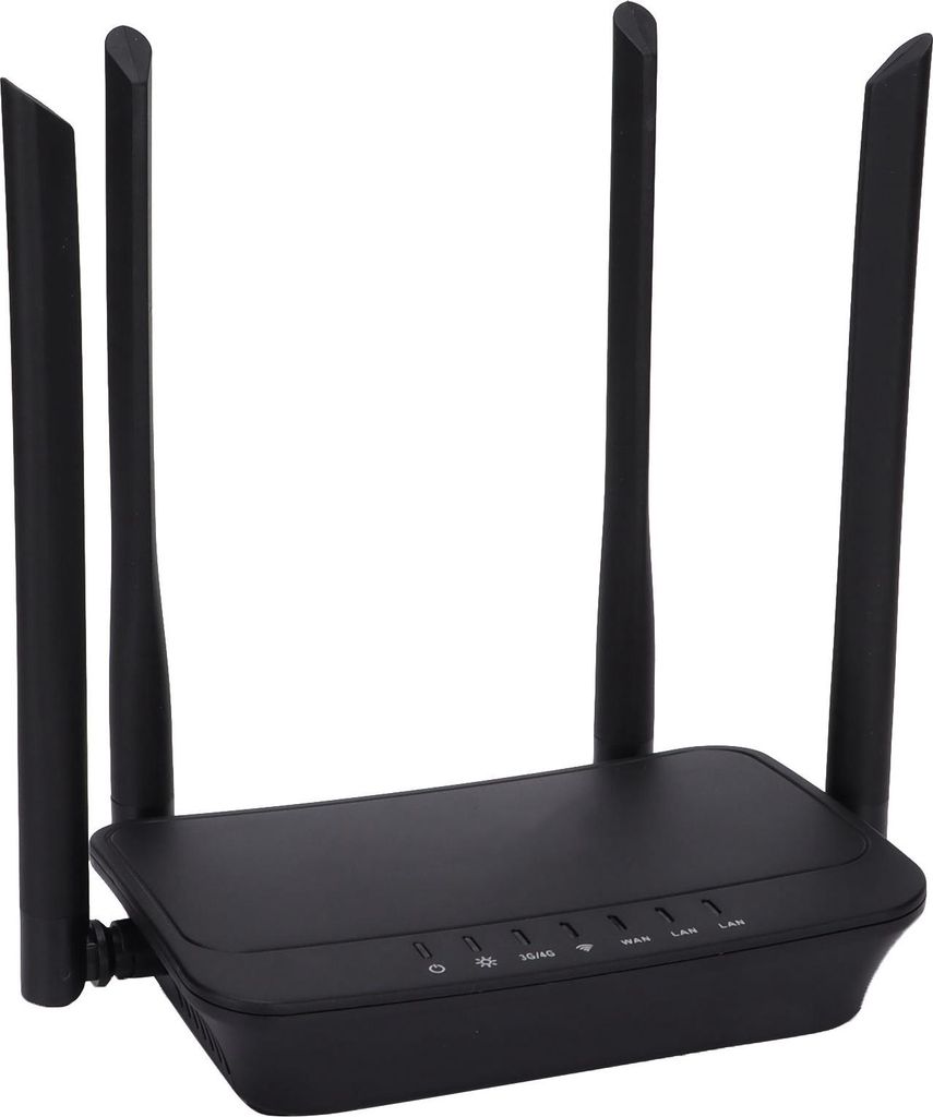 4G WiFi Router Große Reichweite Zuverlässig Starke Signalstärke Stabil Kompakt Plug and Play 4G LTE Router 100?240VEU Plug