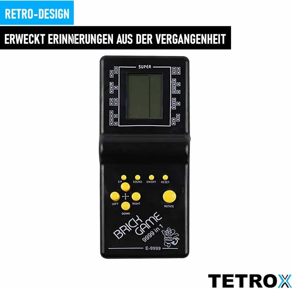 CZT Handheld-Spielkonsole 3.0 Zoll - 240 Spiele Mit TV-Anschluss Für Action & Rennen