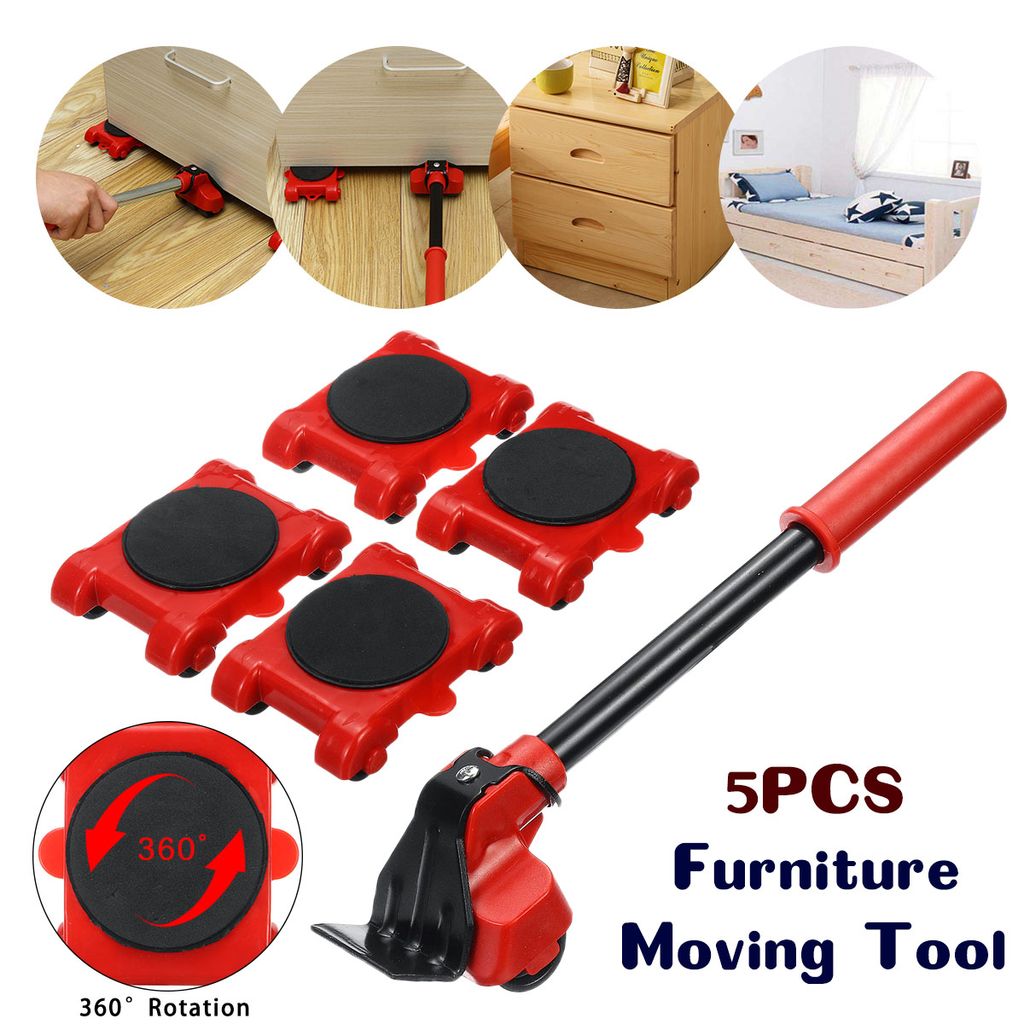 5PCS Werkzeugset für Möbelheber Schwere