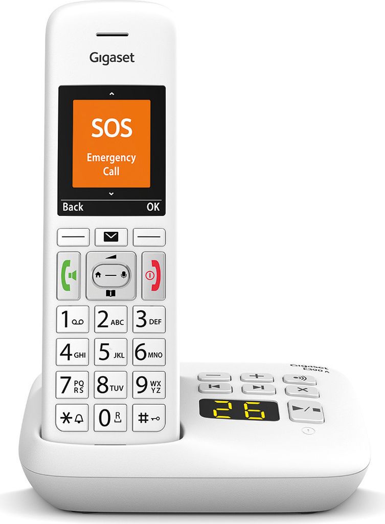 Gigaset E390 weiß int. Produktbild 