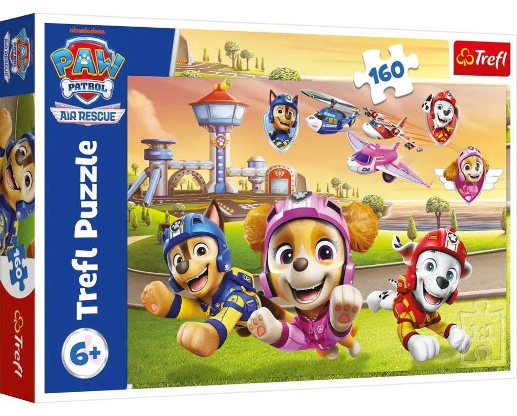 TREFL PUZZLE 160 Psy górą / Viacom Paw Patrol 15432 Produktbild 