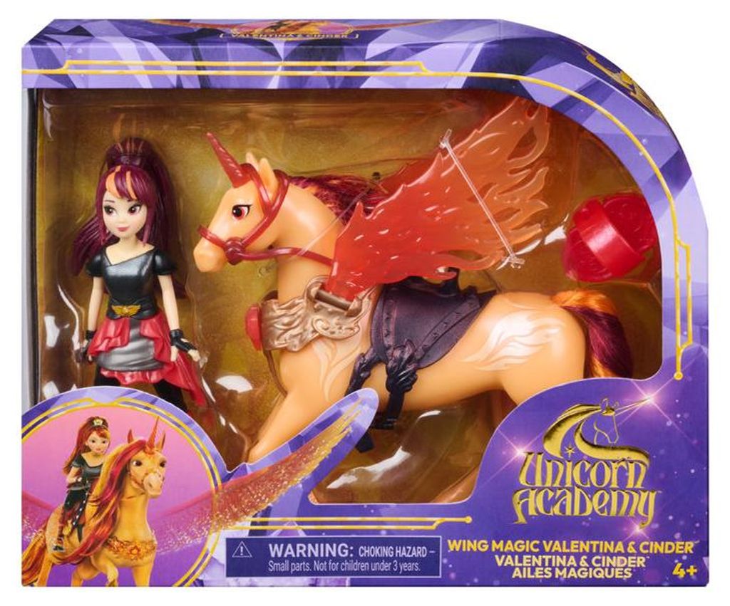Academia de Unicornios alas mágicas Cinder y Valentina 11 Imagen del producto 