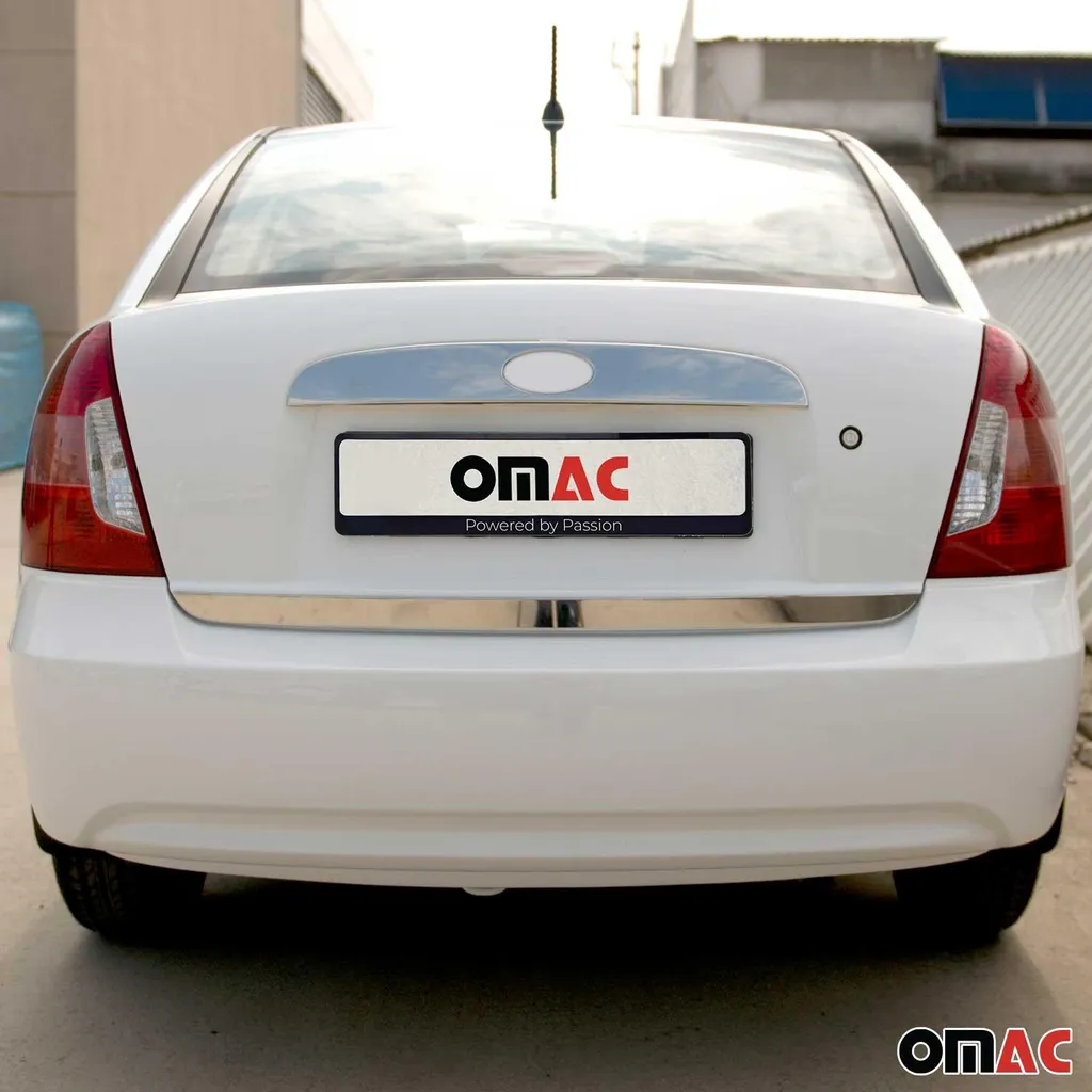 Accessori Cromo Hyundai Accent: Kit Maniglia Bagagliaio 8 pezzi Inox