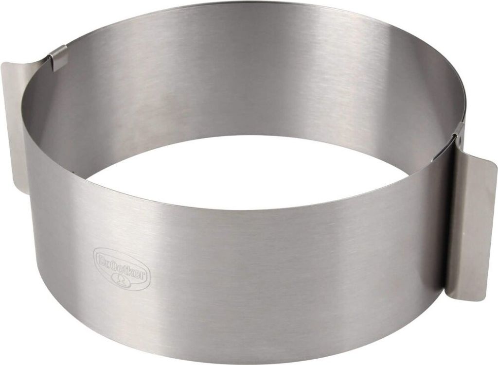 Dr. Oetker Tortenring Ø16- Ø30cm, flexibel verstellbar, Produktbild