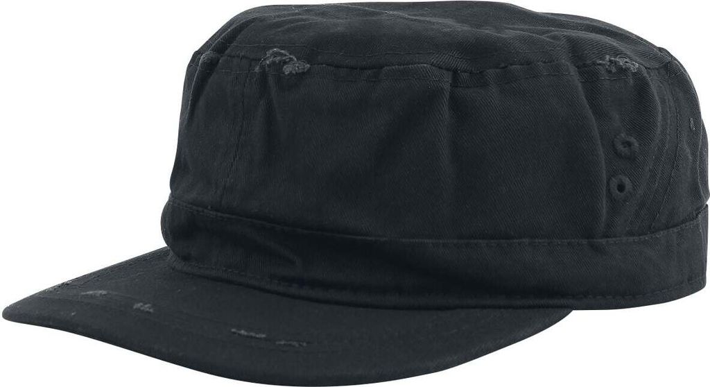 Black Premium by EMP Uni schwarze Vintage Army Cap Standard