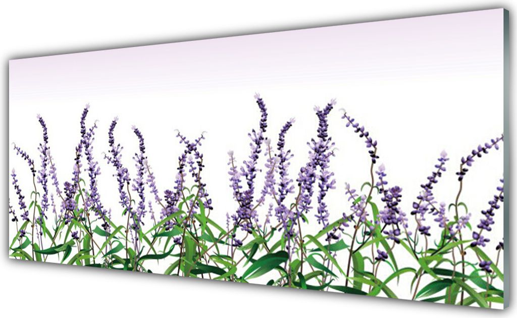 Acrylglasbilder 125x50 Wandbild Druck Blumen Pflanzen