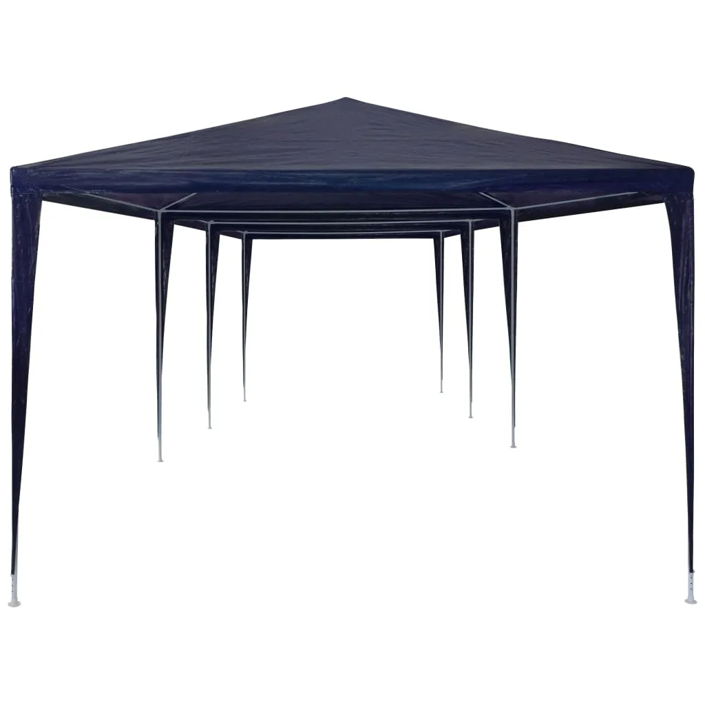 vidaXL Gazebo Blu 3x9m - Tenda per Giardino e Feste Familiari PE