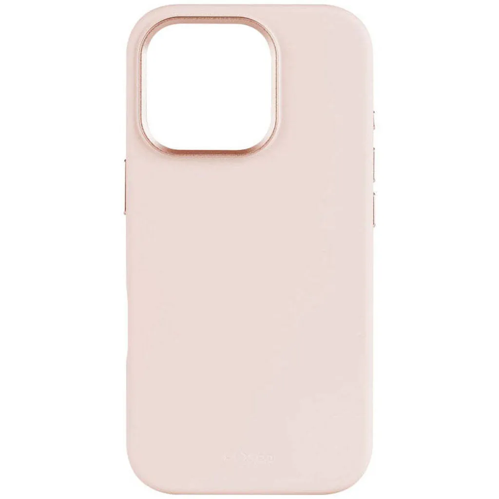Coque Silicone pour iPhone 16 Pro Rose Fixed MagFlow Compatible MagSafe - 3