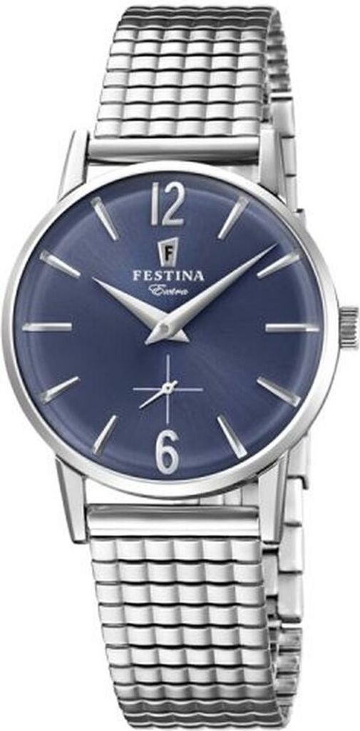 Festina F20256-3 silberne Damenuhr