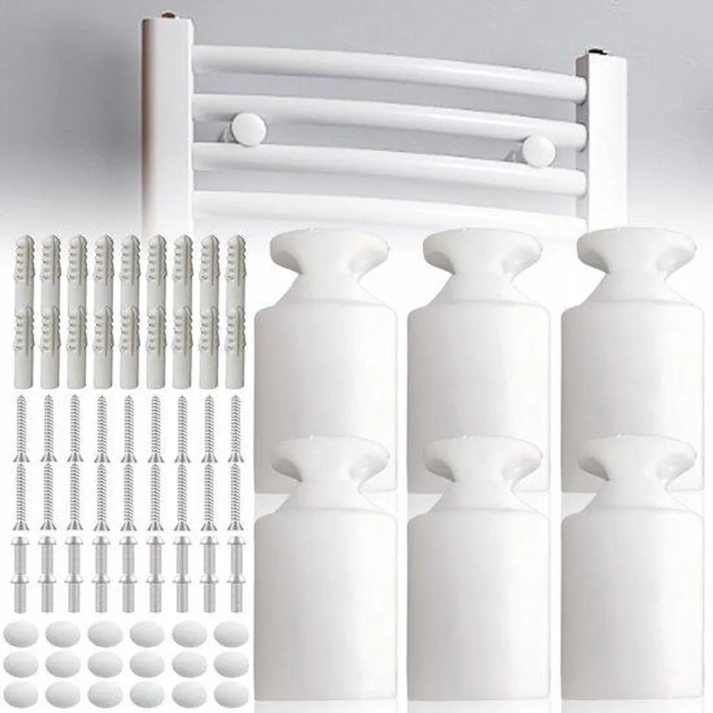 Crochet porte-serviette radiateur blanc pack de 3 pour un séchage rapide