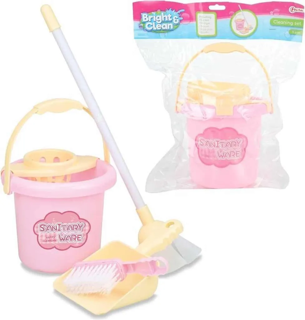 Adieu les miettes avec le kit de nettoyage Toi-Toys 5 pièces pour petits