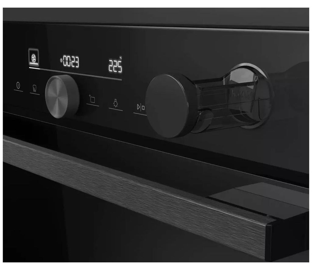 Four multifonctions 77l 59.5cm pyrolyse noir - Hisense - Image du produit 