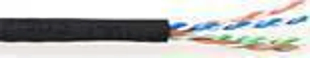 Câble Réseau Cat6 305m Noir Haute Vitesse - Bobine Ethernet ACT EP389B