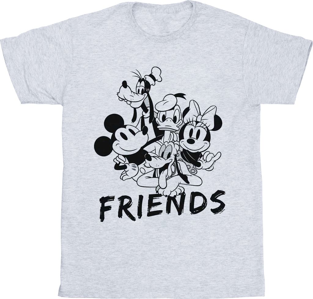 Disney - "Mickey Mouse And Friends" T-Shirt für Herren BI41391 (XXL) (Grau)