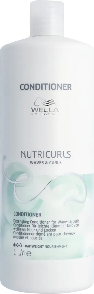 Wella Nutricurls Waves & Curls Conditioner 1000ml | Balsamo Ricci Professionale