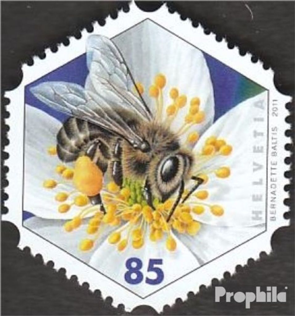 Briefmarken Schweiz 2011 Mi 2186 (kompl.Ausg.) postfrisch Honigbiene