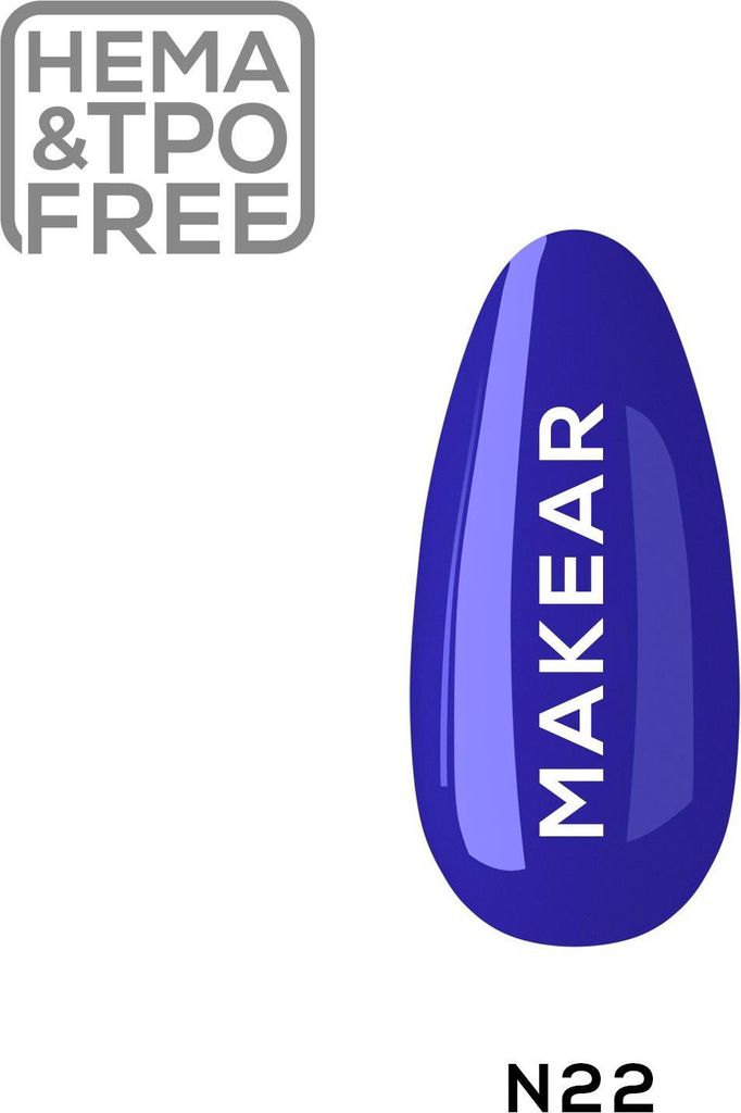 N22 Neon UV Nagellack 8 ml Makear