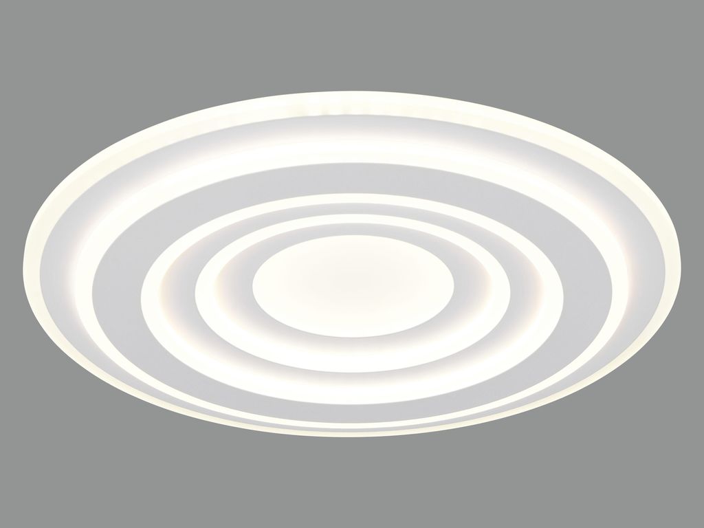 LED, plafoniera, metallo, bianco, telecomando, dimmerabile, Immagine del prodotto 