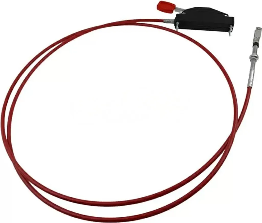 Levier d'attelage inclinable avec câble 150cm et accouplement mécanique - 4