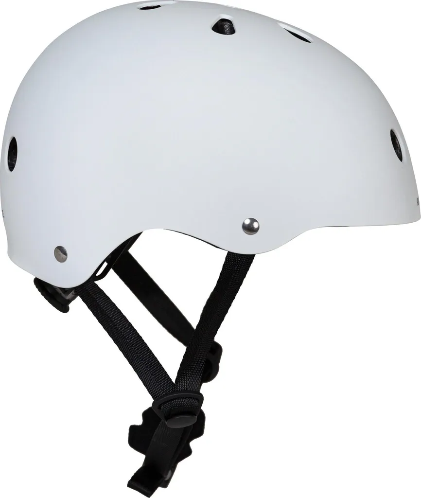 Powerslide Casque Allround Adventure Basic White pour Roller et Vélo 48-54