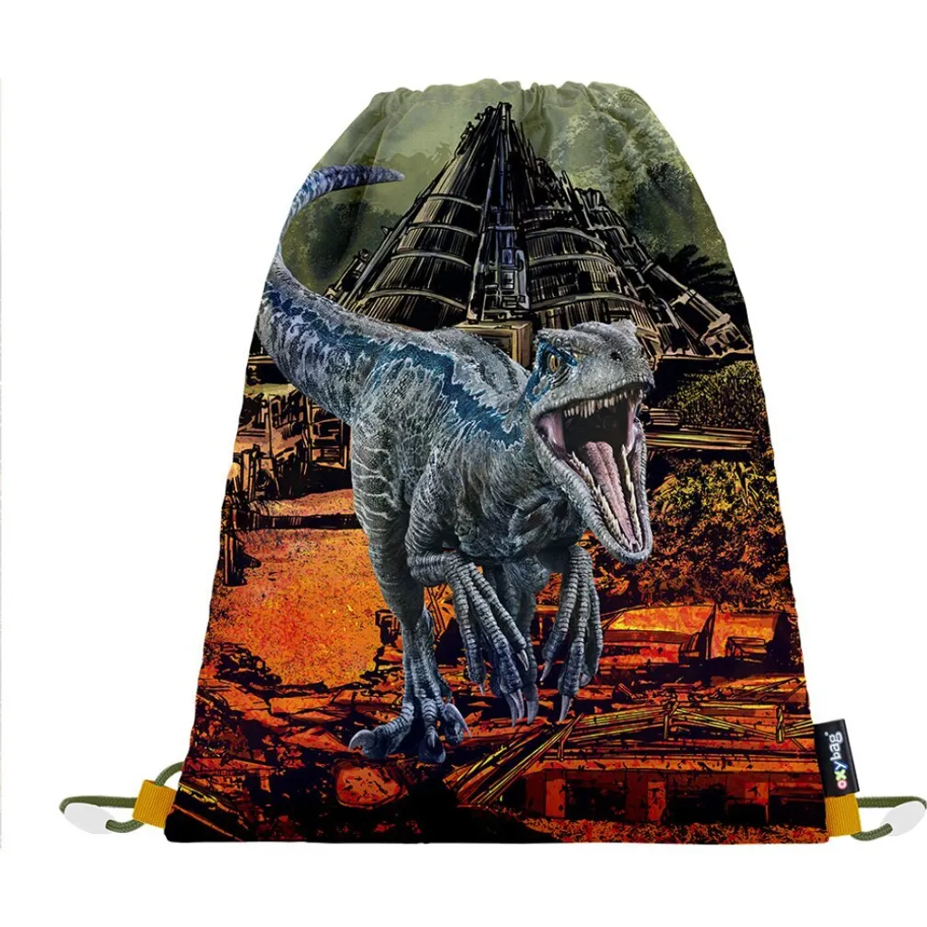 Borsa Avventura Jurassic World Oxybag 30x37cm per Piccoli Ranger