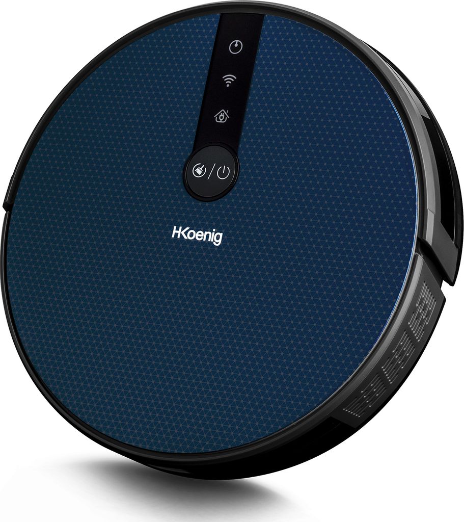 H.Koenig SWRC120 Roboter-Staubsauger, Trocken-/Wischsauger, 28 Watt, HEPA-Filter