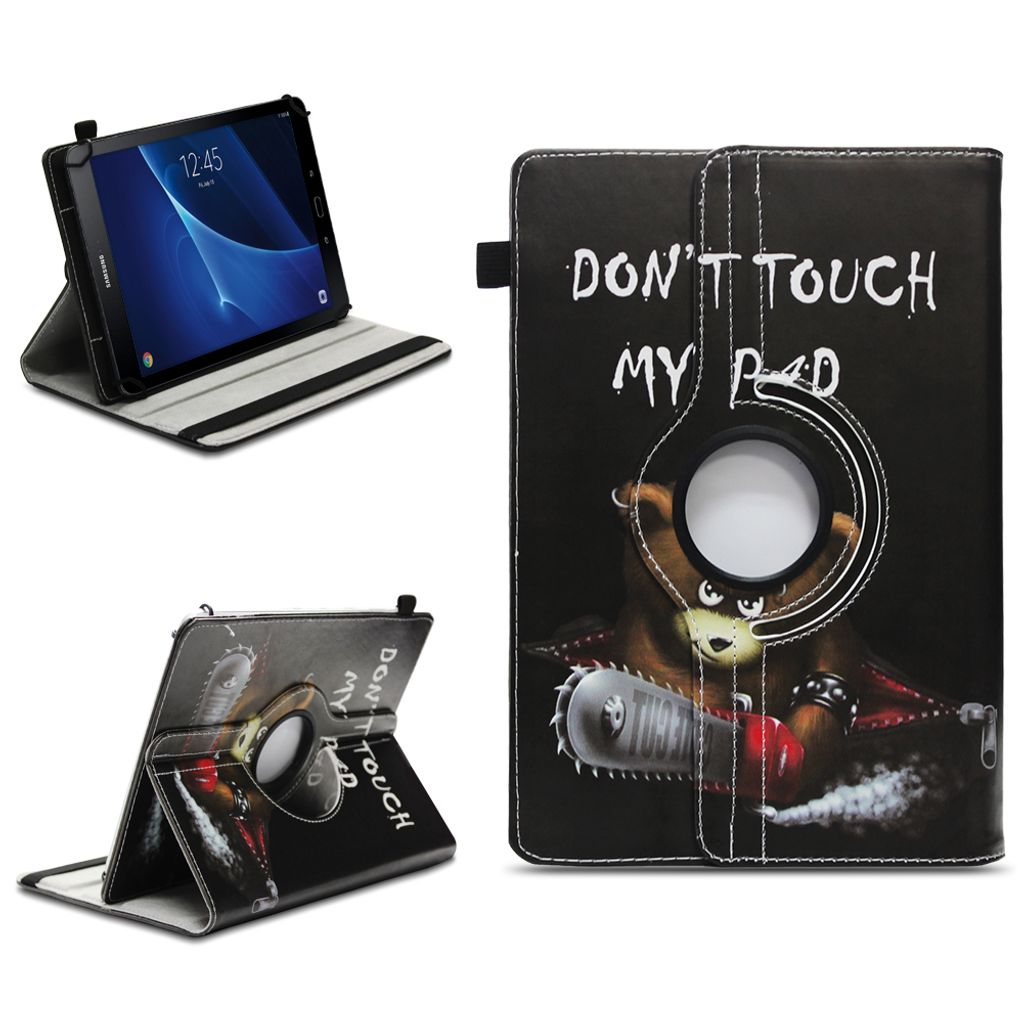 Schutzhülle für Samsung Galaxy Tab A6 10.1 2016 2019 Tablet Hülle Tasche DrehbarFarben:Motiv 12
