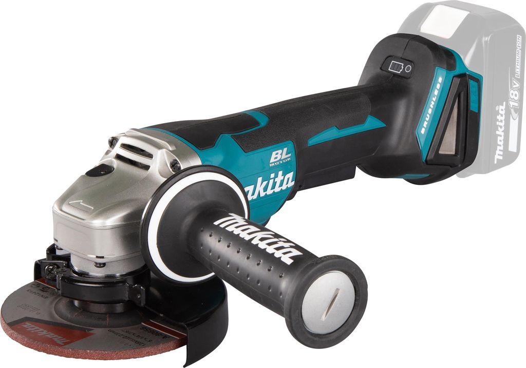MAKITA Ø125 mm 18 V Li-Ionen-Schleifer - Ohne Akku oder Produktbild 