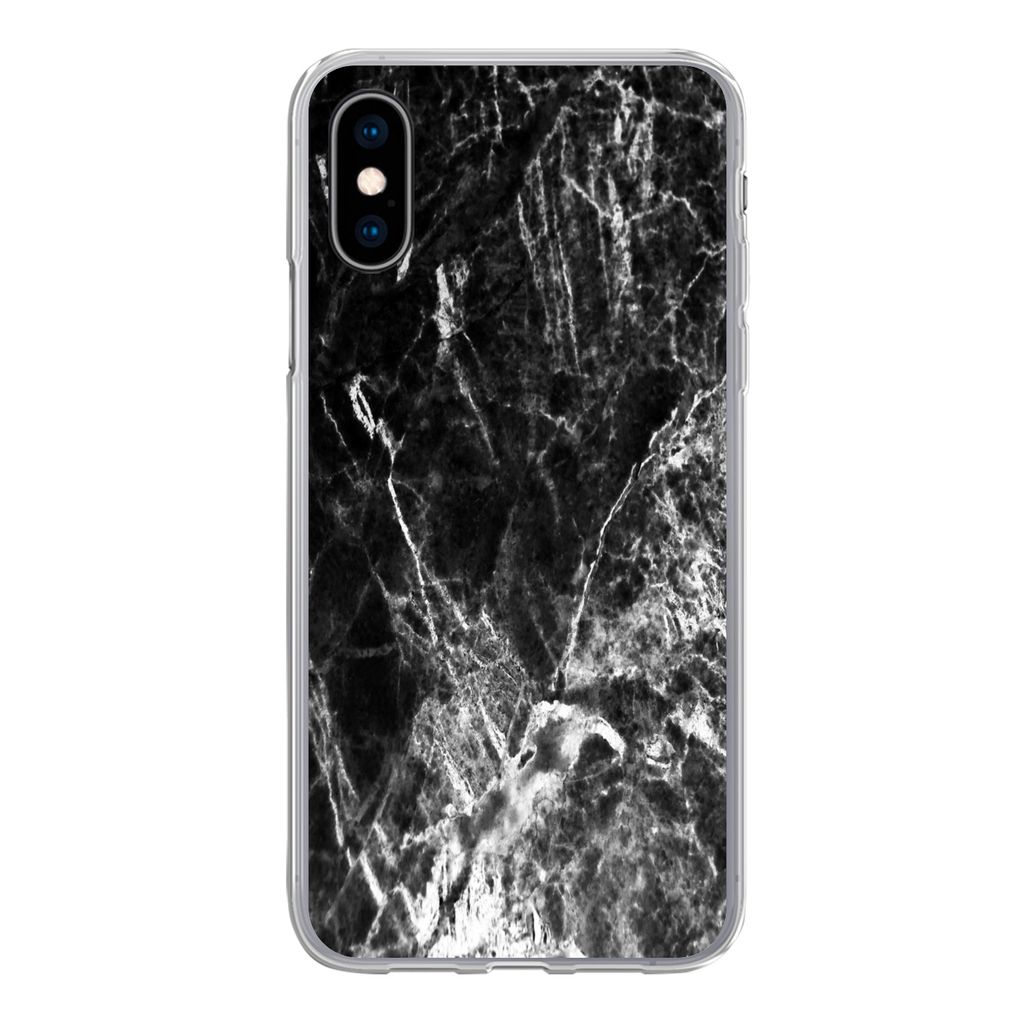 MuchoWow® Handyhülle Schutzhülle Hülle für iPhone X Marmor Produktbild 