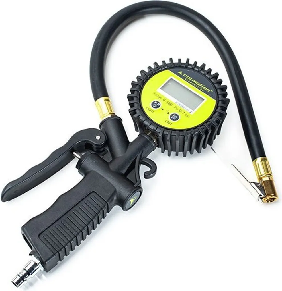 Pistola Gonfiaggio Gomme Digitale 7 BAR - Sicurezza Stradale Garantita