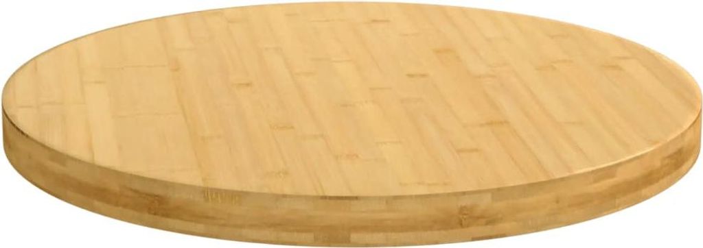 vidaXL Tischplatte Ø70x4 cm Bambus