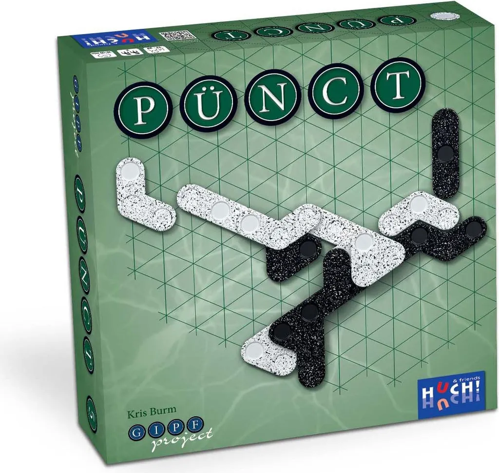 Jeu de Société Pünct HUCH Duel de Stratégie pour Soirée Réflexion à Deux