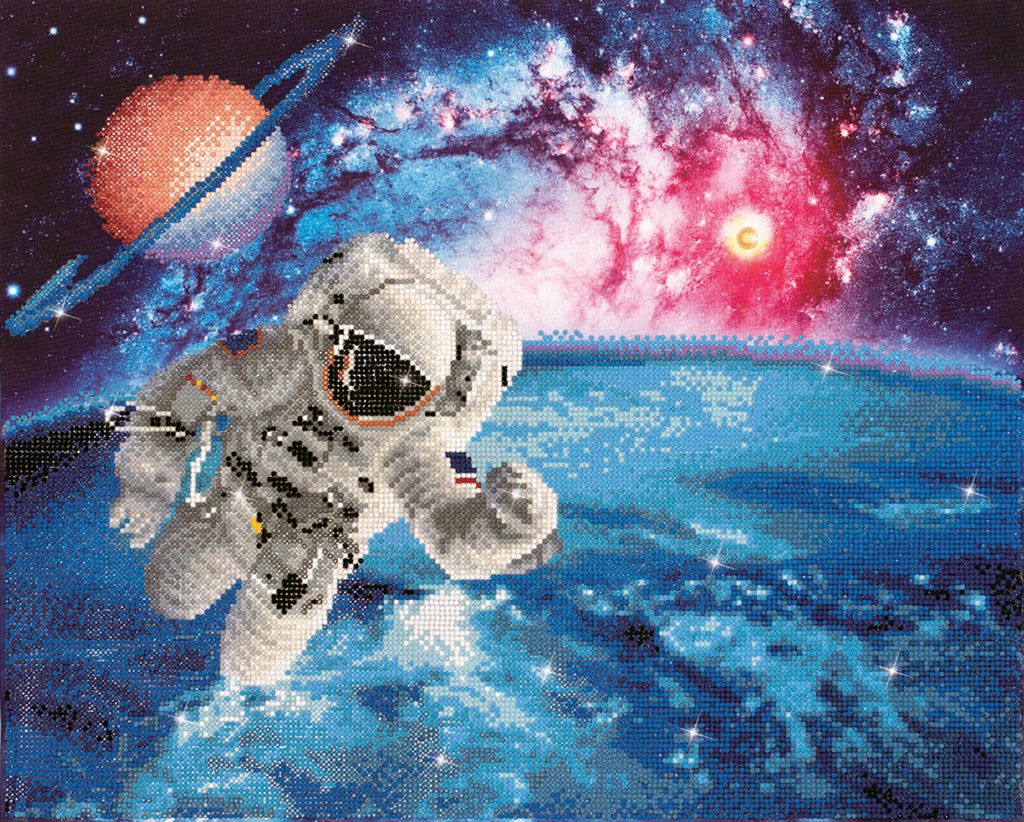 Beam me up Diamond Dotz: 57x46 cm