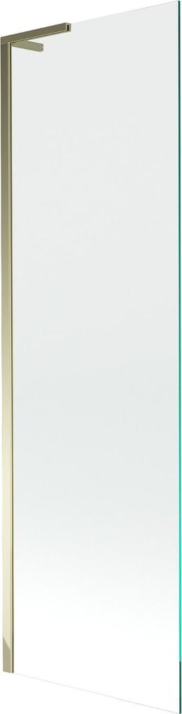 Mexen Next L einflügeliges Wannenelement 60 x 150 cm, transparent, gold - 895-060-000-03-00-50