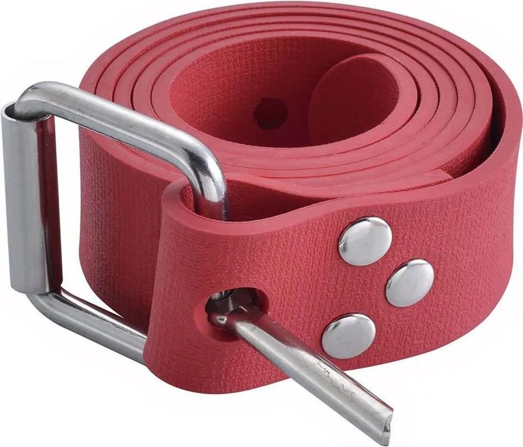 Problue Gürtel Rot Rot One Size