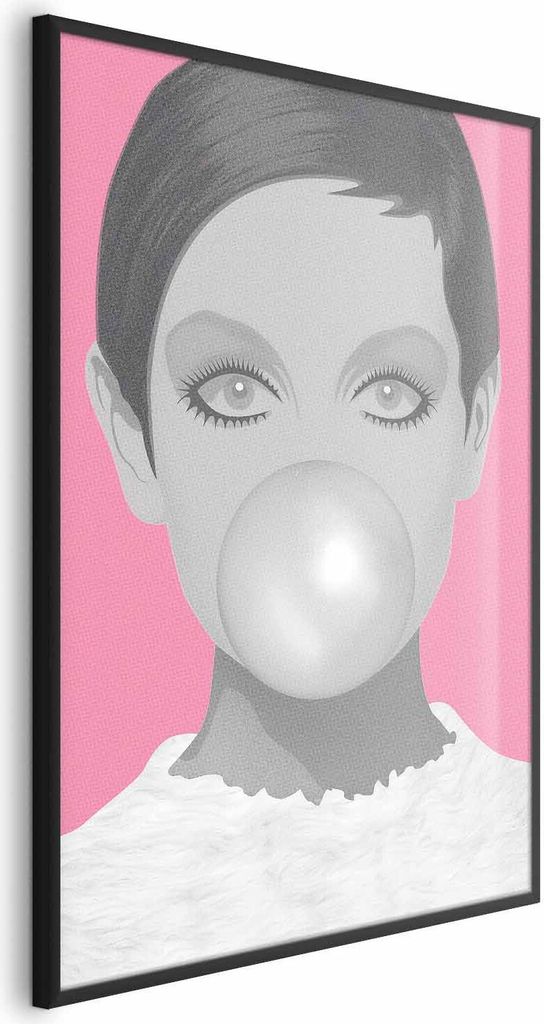 Posterpapier Poster - Bubble Gum 29.7x42 cm Menschen h-A-0118-ao-a
