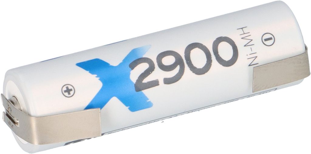XCell Mignon AA Akku Ni-MH 1,2V 2900mAh U Lötfahne Produktbild 