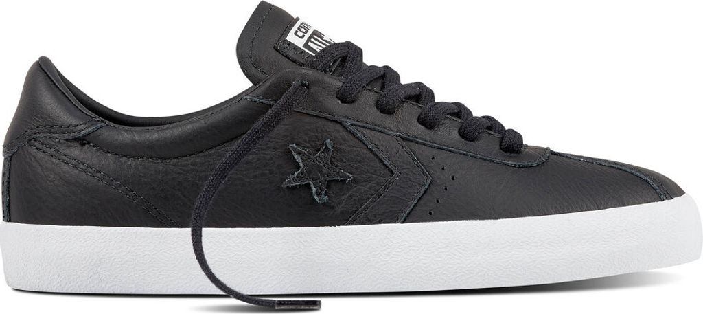 Converse Breakpoint Ox Schwarz / Schwarz / Weiß Leder Größe: 36 Normal
