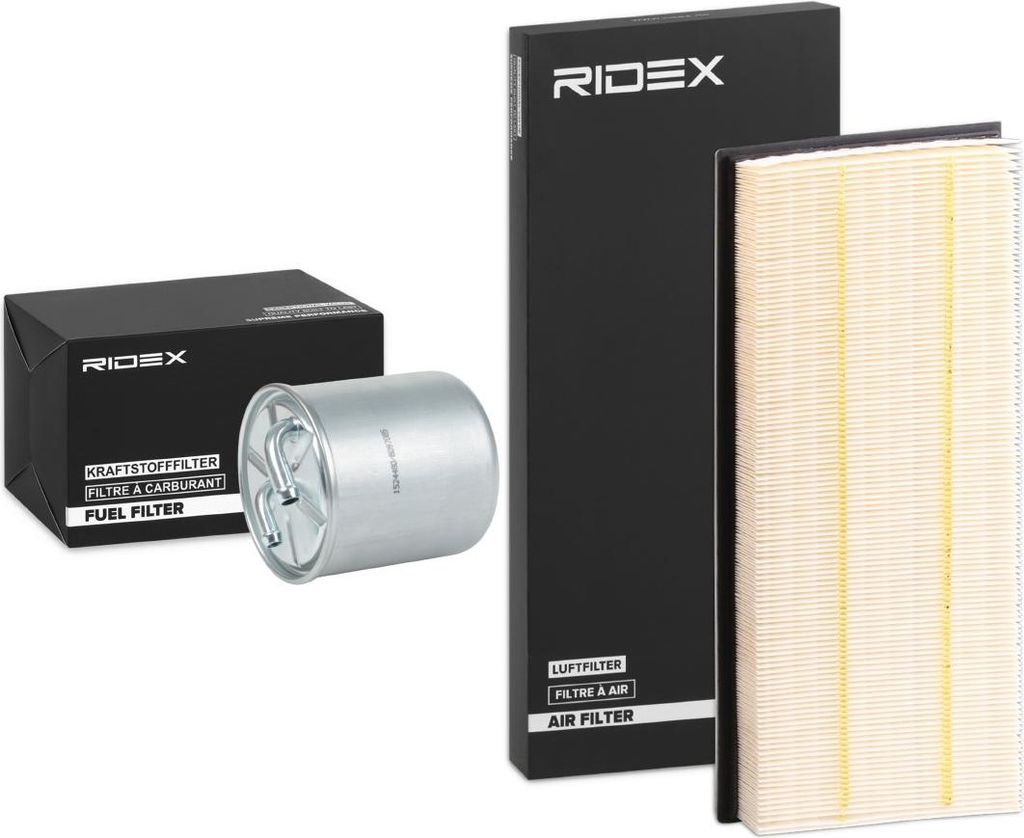 RIDEX Filterset Inspektionspaket Filtersatz passend für MERCEDES-BENZ A-Klasse (W169) B-Klasse (W245)