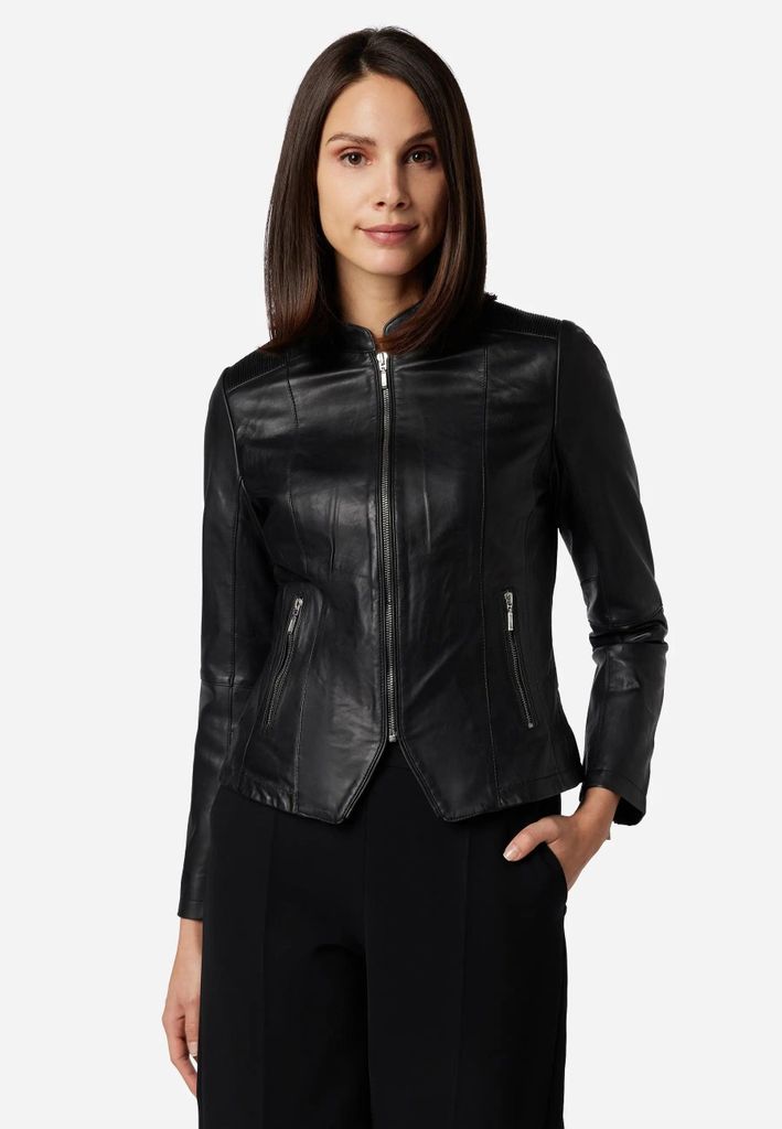 Damen Lederjacke Ricano ABIGALE – Schwarz / XL