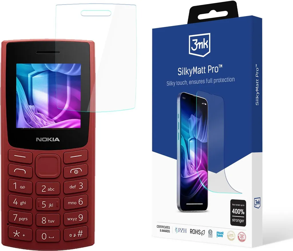 Acquista 3mk Silky Matt Pro per Nokia 105 4G 2023 - Seta sul Display