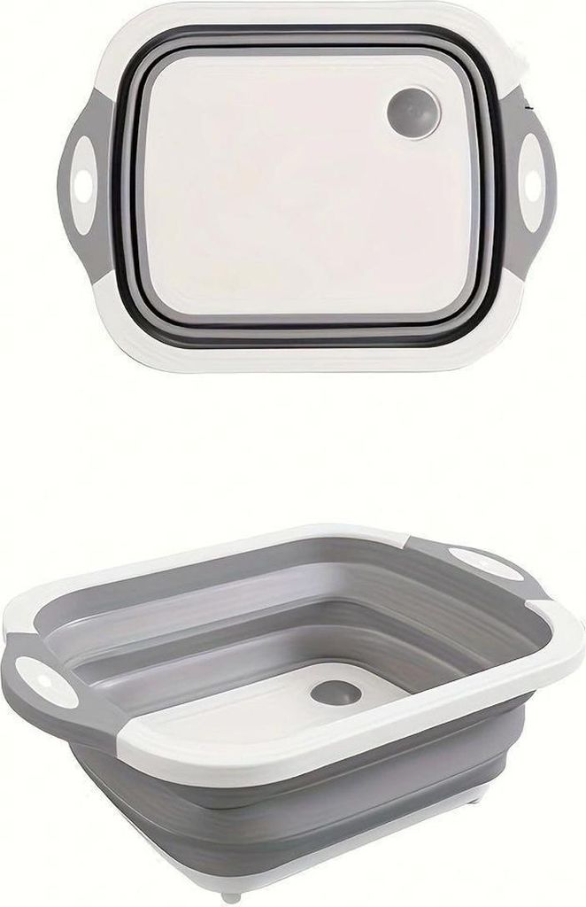 Multifunktionales Schneidebrett - Nicht spezifiziert - Klappbar - Rutschfest - Ergonomisch - 3 in 1