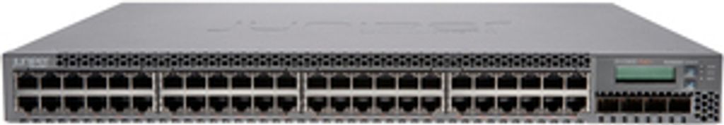 Juniper EX3300, 48-port PoE+, Managed, L2/L3, 10G Ethernet (100/1000/10000), Power over Ethernet (PoE), Rack-Einbau, 1U
